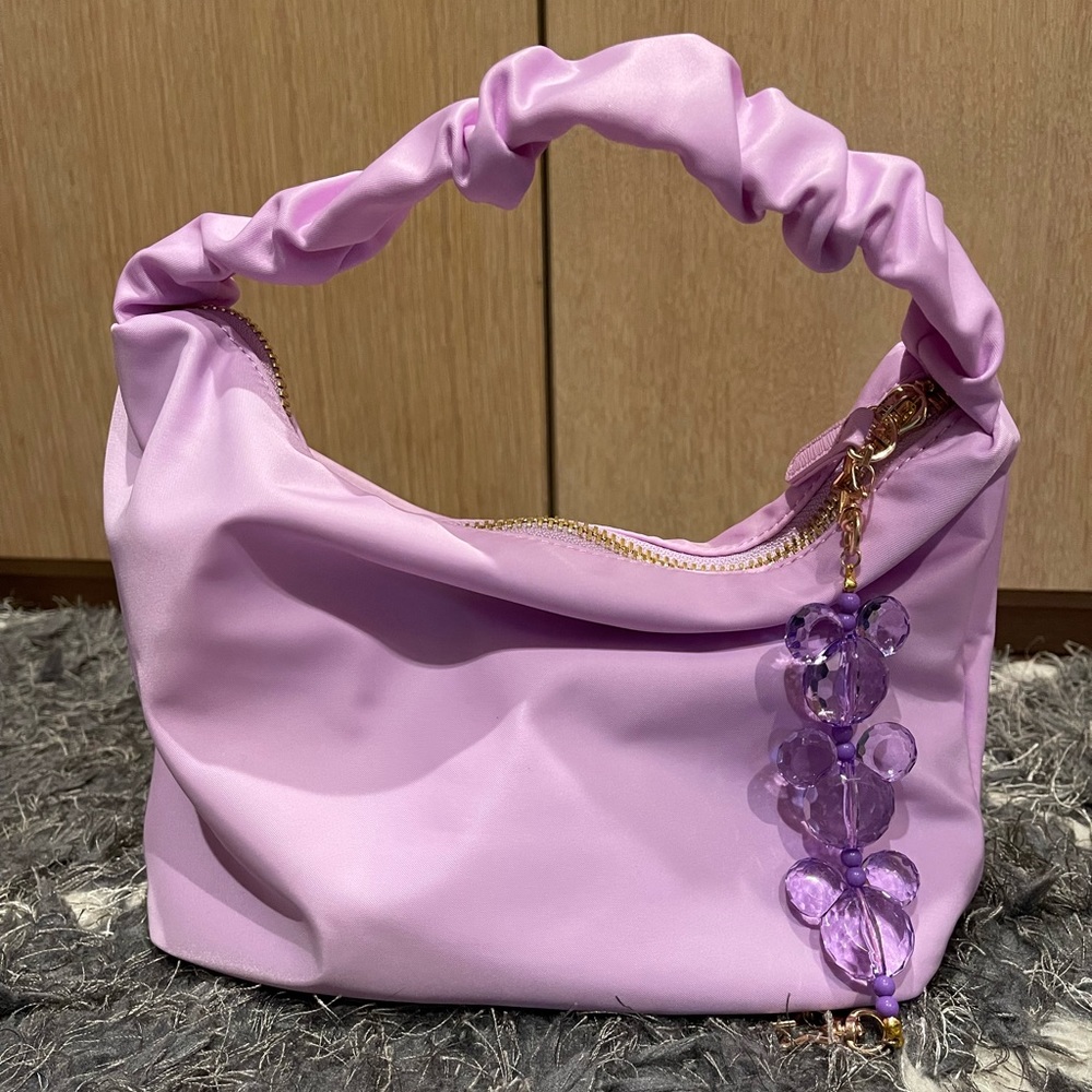 Stoney Clover Lane Scrunch bag with Mickey Charm